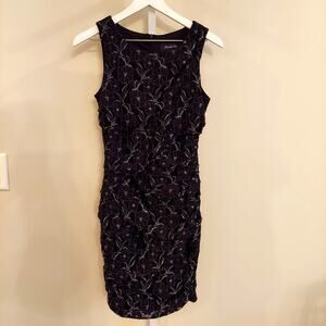 Scarlett Nite Dress 6 Sleeveless Floral Lace Whimsigoth New Year Pencil Body Con